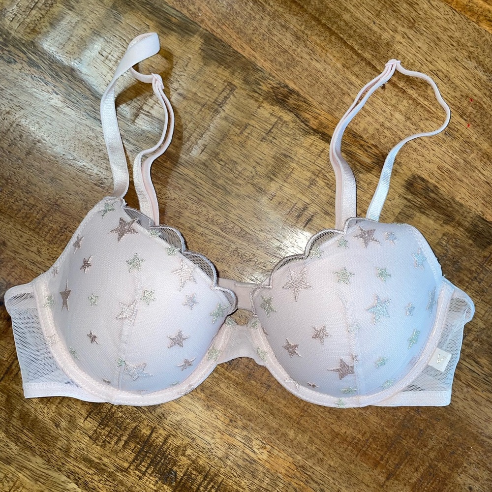 Victoria secret lined Demi bra